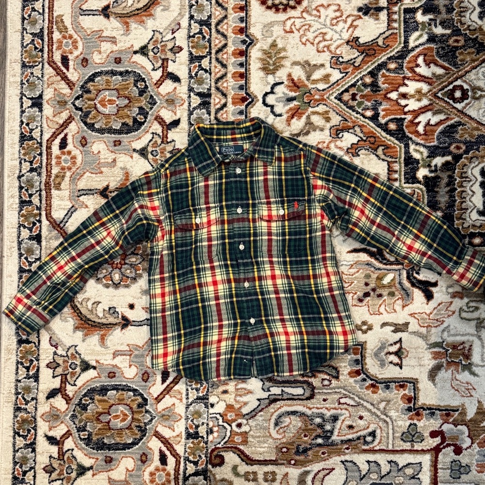 Ralph Lauren Men's Multicolor Plaid Shirt